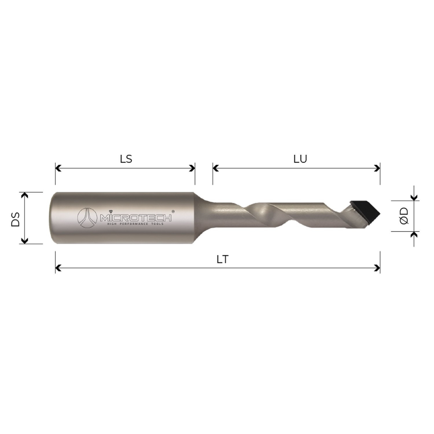 PCD through hole drilling bit Z1 PCD through hole drilling bit Z1