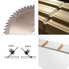 Piła diamentowa PCD H4 do folding na CNC