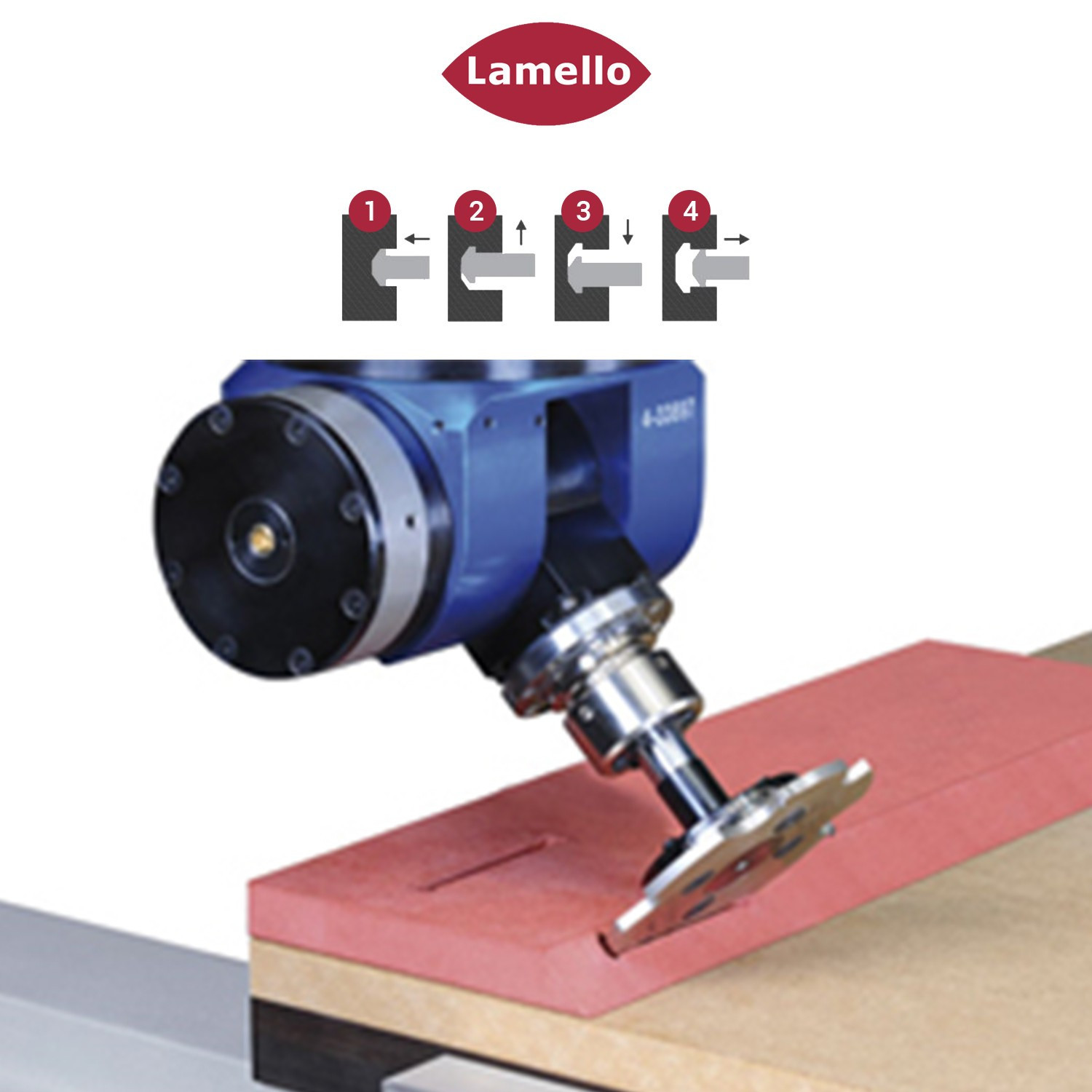 Fresa lamello para uniones Clamex P-SYSTEM