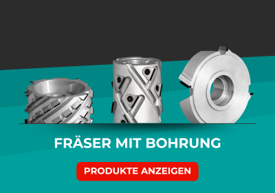 Fräser mit Bohrung