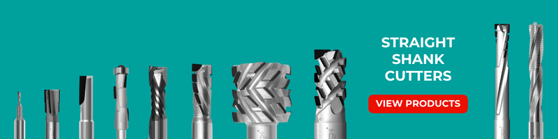 Straight shank cutters