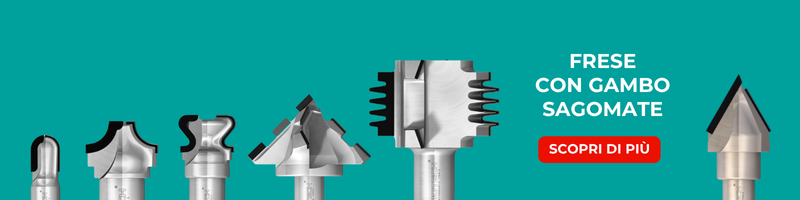 Frese con gambo sagomate