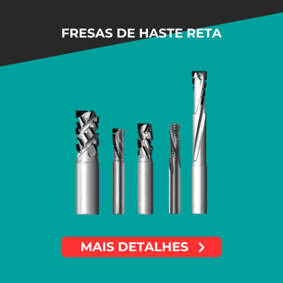 Fresas de haste reta